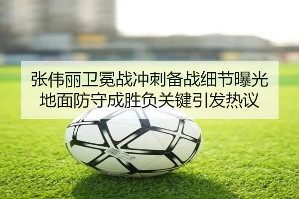 张伟丽卫冕战冲刺备战细节曝光 地面防守成胜负关键引发热议